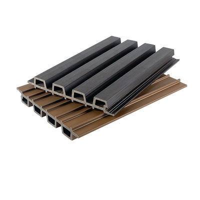 acheter 11x86 mur composé en plastique de planche de cannelure en bois de panneau de revêtement de pouce WPC à l'intérieur de panneau de plancher rouge fabrication en ligne
