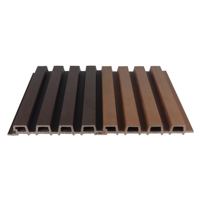 acheter Panneau de mur de revêtement de Brown 25x227mm WPC pour la planche de dégrossissage composée en plastique de gril en bois de parc d'hôtel fabrication en ligne