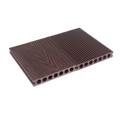 acheter le plancher composé en plastique en bois 3D de 145x22mm Wpc a profondément gravé le balcon en refief extérieur de parc de conseil fabrication en ligne
