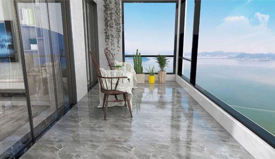 acheter Carreaux rustiques en céramique de marbre gris 400x400 mm plancher mur intérieur fabrication en ligne