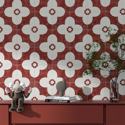 acheter Carreau de céramique rustique rouge 20x20cm pour sol et mur intérieur fabrication en ligne