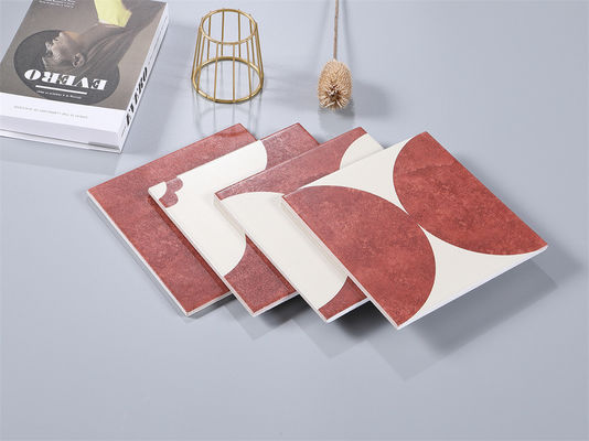 acheter Carreaux rustiques en céramique rouge beige 20x20 cm pour mur intérieur fabrication en ligne