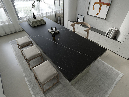 acheter Elegant de qualité AAA plancher intérieur en pierre sintrée 1420x2700mm Pour le centre commercial fabrication en ligne
