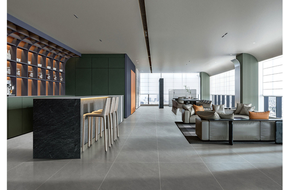 acheter Plancher intérieur superbe visage de bébé vitrifié carreaux de porcelaine et gris 600x1200mm carreaux pour le design et le restaurant fabrication en ligne