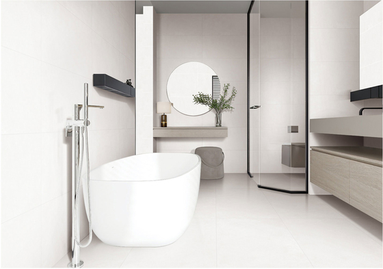 acheter 600x1200mm Carreaux de sol en porcelaine pour intérieur antibactérien blanc crème fabrication en ligne