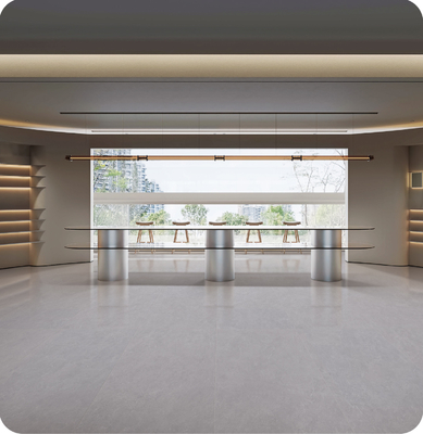 acheter Matt W.A 0,5% gris 750x1500mm plancher intérieur antibactérien visage bébé carreaux de porcelaine pour le design et la maison fabrication en ligne
