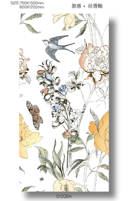 acheter Carreaux de mur intérieur de qualité AAA et floret 600x1200mm résistant à l'usure Carreaux de porcelaine pour rénovation de maison fabrication en ligne