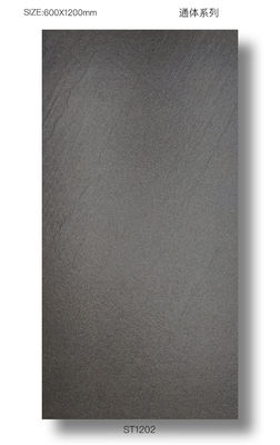 acheter Carreaux de porcelaine à corps complet en gris foncé 600x1200 mm pour une utilisation en extérieur fabrication en ligne