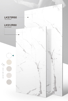 acheter Carrasse blanche, carreaux de sol en porcelaine douce et vitrée pour le projet 1200x600 mm fabrication en ligne