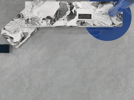 acheter Carrelage en porcelaine émaillée polie aspect marbre gris 1200x1200mm fabrication en ligne