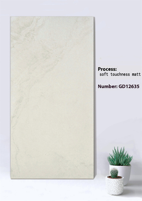 acheter Anti-glissage Beige et gris 600x1200mm Tactilité douce Mat mur de rideau extérieur Carreaux épais pour le parc fabrication en ligne
