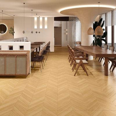 acheter Carreaux de porcelaine en bois marron de qualité AAA 600x1200 mm fabrication en ligne