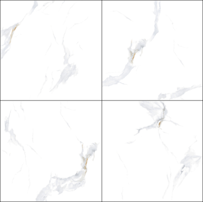 acheter Carrara Carreaux de porcelaine blanche poli 800x800 mm antidérapant fabrication en ligne