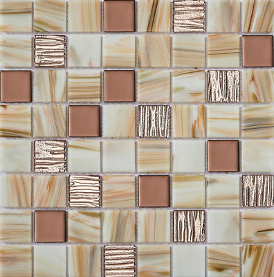acheter Mosaïques en verre pour murs intérieurs de 304x304 mm pour bâtiments et piscines fabrication en ligne