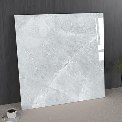 acheter Stain-resistant and Firebrick 1mx1m Marble Porcelain Glazed Polished Tiles For Living Room Light Gray fabrication en ligne