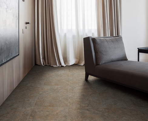 acheter Carreaux de porcelaine bruns résistants aux taches et imperméables à l'eau 600x1200mm mat avec surface de moule fabrication en ligne