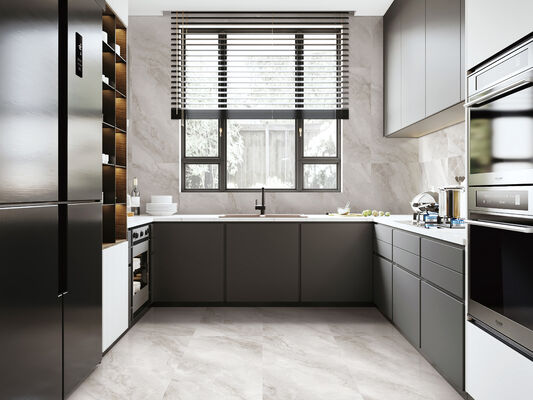 acheter Plancher intérieur durable et écologique gris 600x1200mm réplique de carreaux de porcelaine vitrée pour hôtel et projet fabrication en ligne