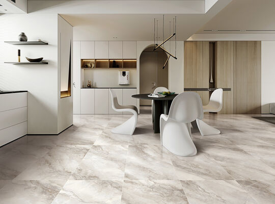 acheter Plancher intérieur antidérapant brun 600x1200mm réplique carreaux de porcelaine vitrée pour chambre et salle de bain fabrication en ligne