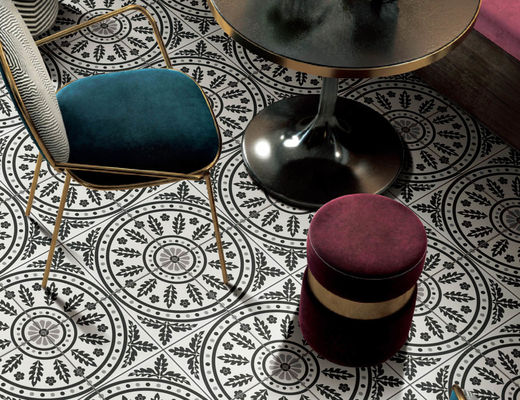 acheter Tuiles d'intérieur 200x200mm en céramique décoratifs de porcelaine de salle de toilette cubique de balcon fabrication en ligne