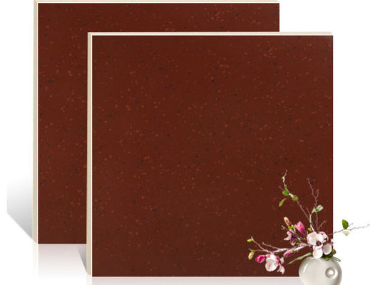 acheter 800x800mm 100m2 ont poli la porcelaine couvre de tuiles la catégorie rouge pure D.C.A. 9.5mm de l'Inde fabrication en ligne