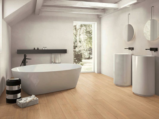 acheter Carrelage en porcelaine imitation bois beige 150x900mm 0,05% d'absorption fabrication en ligne