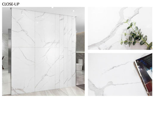 acheter Carreaux de marbre de Carrara polissés 600x1200mm Carreaux de sol et de murs en porcelaine fabrication en ligne