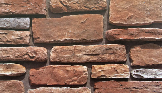 acheter Corps en pierre cultivé artificiel de ciment de placage de mur d'extérieur de brique de château fabrication en ligne