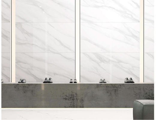 acheter Le plein corps de GV Soncap que les tuiles de porcelaine ont poli le jet d'encre 3d blanc a glacé 450X900mm fabrication en ligne