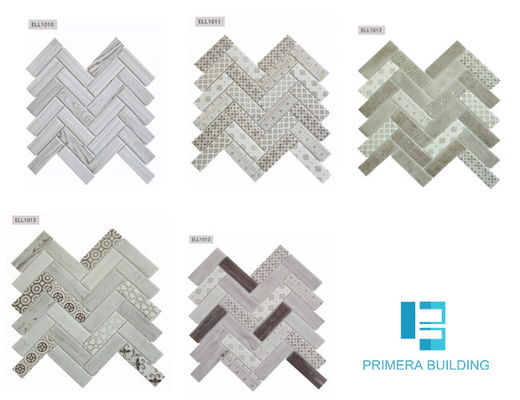 acheter Carreaux de mosaïque en marbre et bois 270x290mm, épaisseur 6mm, pour piscines fabrication en ligne