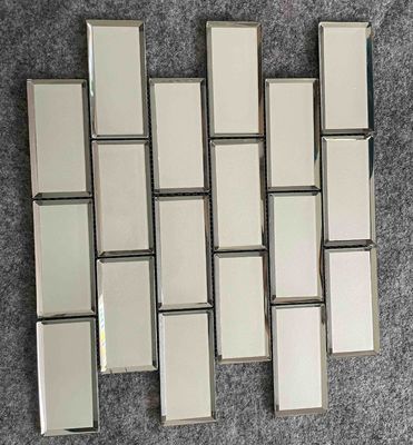acheter Tuile de mosaïque en verre de souterrain de l'irisation 1.36kgs, carrelages de décor de la partie supérieure du comptoir 300x300mm fabrication en ligne