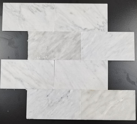 acheter Tuile de mosaïque en pierre de marbre blanche polie pour la décoration de mur fabrication en ligne