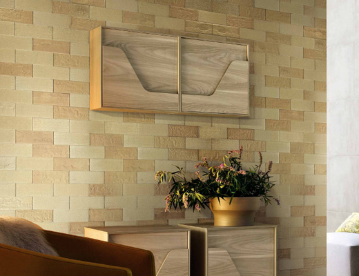 acheter Épaisseur décorative d'or de la tuile 8.5mm de mur intérieur en métal fabrication en ligne