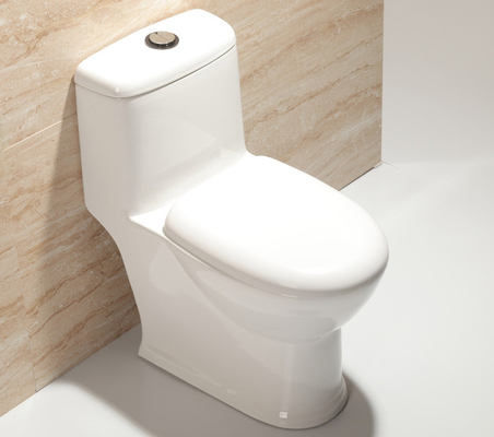 Anti bactéries de nettoyage facile de toilette en céramique confortable d'une seule pièce
