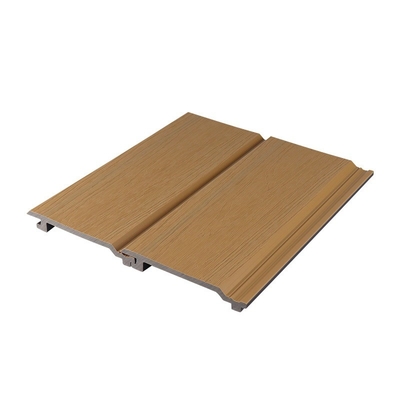 Résistant à l'humidité 145x20.5mm Panneau de revêtement de sol extérieur en WPC pour parc et plancher plancher de mur pour villa