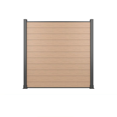 Séparation foncée 170x24mm de Gray For Garden Balcony Terrace de panneau de Courtyard Wood Plastic de barrière de villa