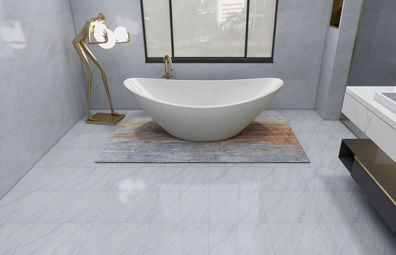 Vêtements en marbre vitré intérieur en céramique carreaux rustiques antibactériens pour le balcon et 400x400mm carreaux muraux pour la maison