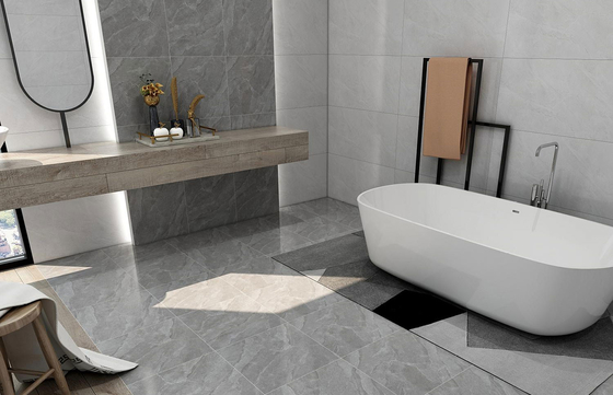 Carreaux rustiques en céramique antidérapant pour salle de bain et marbre 400x400mm Carreaux de mur pour balcon