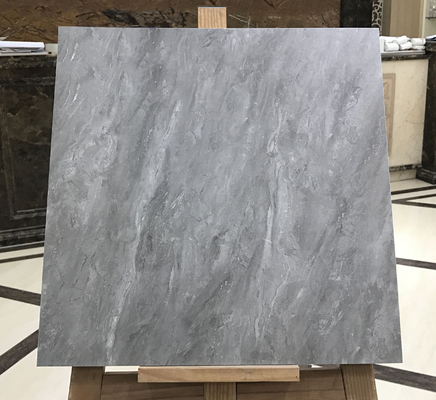 Antibactérien Matte Glacé 400x400mm Marbre Look Carreaux de sol céramique rustique Pour le salon et les carreaux décoratifs gris pour la chambre à coucher