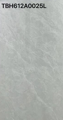 Murs de sol intérieurs Carreaux vitrés poli 600x1200mm Panneaux de bureau Balcon extérieur Carrara gris Carreaux céramiques