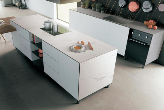 Matte 80x260cm dalles de pierre sintrée plancher de roche table de cuisine plaque murale