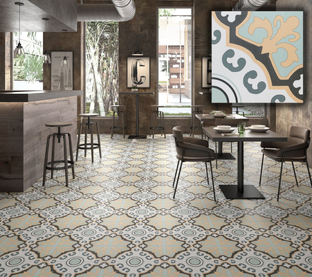 Carreaux rustiques en céramique résistant à l'usure pour le salon et carreaux de sol intérieurs durables de 250x250 mm pour la salle à manger