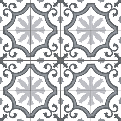 Carreaux de sol résistants à l'usure de 250x250 mm pour le balcon et le mur écologique Carreaux de céramique rustique gris clair pour le salon