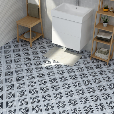 Carreaux rustiques en céramique antibactériens pour balcon et mur 200x200 mm W.A 6% Carreaux de sol pour cuisine