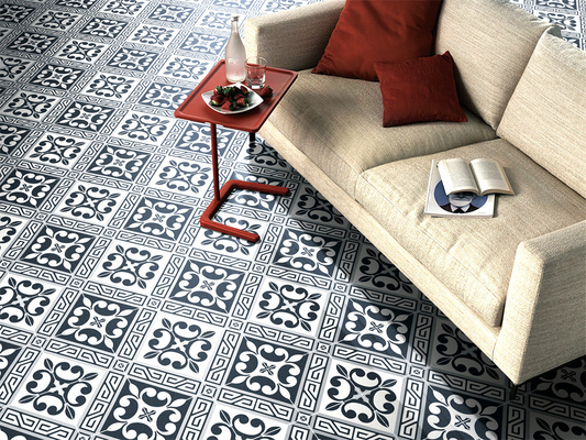 Carreaux rustiques en céramique imperméables à l'eau de 20x20 cm pour la salle de bain et carreaux écologiques pour la cuisine