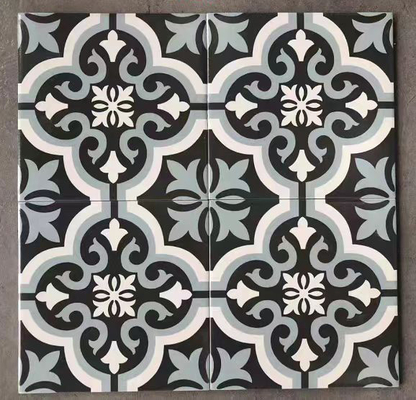 Carreaux en céramique pour le salon et 200x200mm pour la cuisine