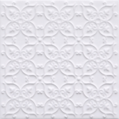 Carreaux de mur écologiques blancs de 200x200 mm pour la salle à manger et carreaux rustiques en céramique durables pour le salon