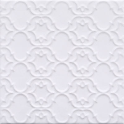 Carreaux rustiques en céramique blancs de 20x20 cm pour le sol et le mur