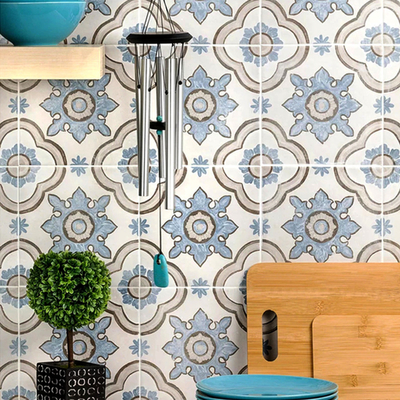 Carreaux rustiques céramiques pour la cuisine et carreaux de sol décoratifs pour la salle de bain