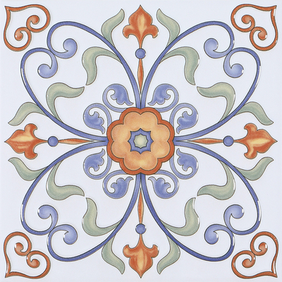 Carreau de céramique rustique 20x20cm pour sol et mur intérieur