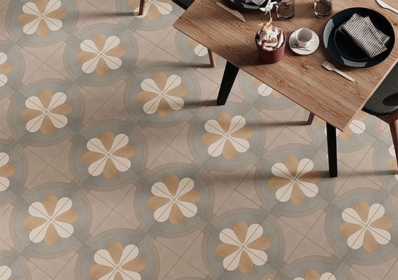 Résistant aux acides marron 200x200 mm au sol intérieur Carreaux céramiques rustiques pour le design et la salle à manger